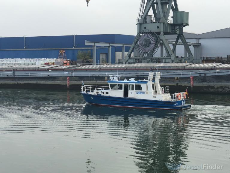 wsp 11 (Law enforcment) - IMO , MMSI 211306610 under the flag of Germany