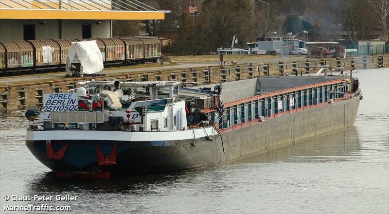 spree (Cargo ship) - IMO , MMSI 211471640, Call Sign DG3773 under the flag of Germany