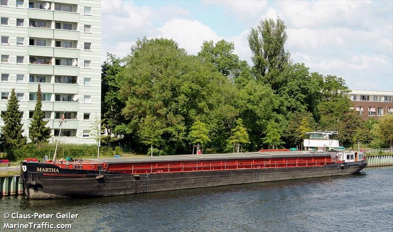 martha (Cargo ship) - IMO , MMSI 211494810, Call Sign DB2454 under the flag of Germany