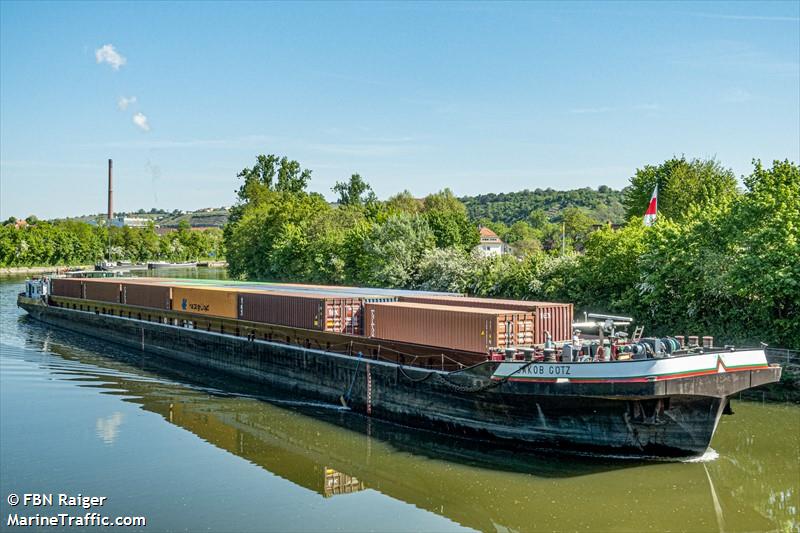 jakob goetz (Cargo ship) - IMO , MMSI 211501820, Call Sign DC3939 under the flag of Germany