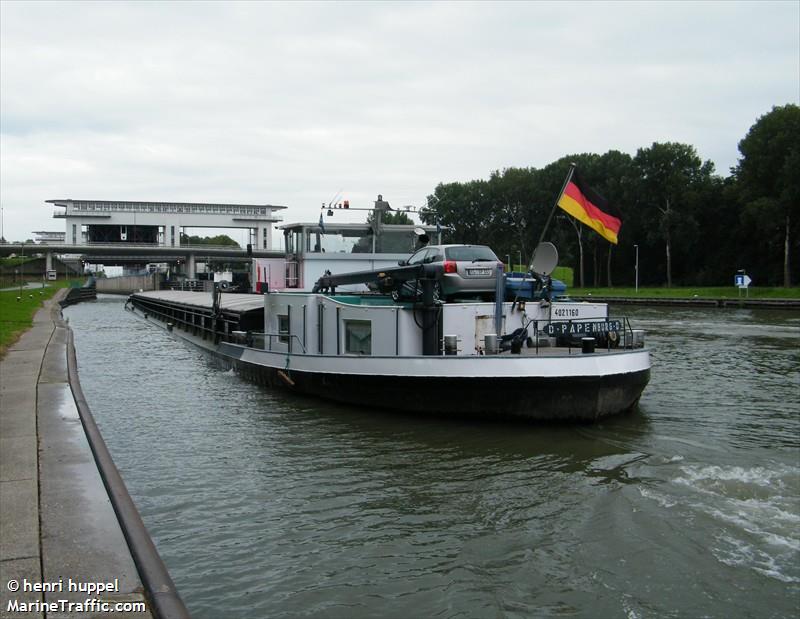 orca (Cargo ship) - IMO , MMSI 211506980, Call Sign DA4081 under the flag of Germany