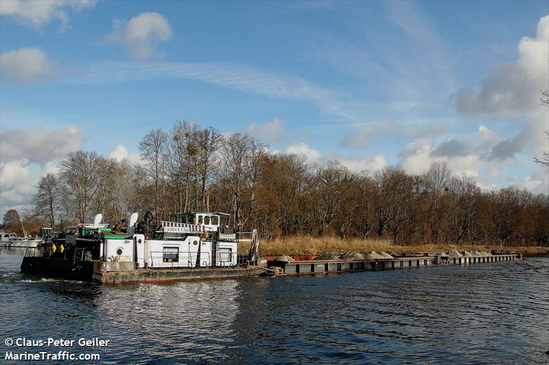 schub 2329 (Cargo ship) - IMO , MMSI 211534580, Call Sign DC6528 under the flag of Germany