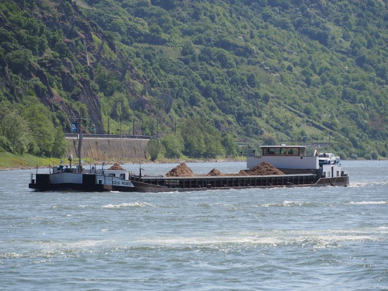 aqua mundo (Cargo ship) - IMO , MMSI 211618090, Call Sign DH7797 under the flag of Germany