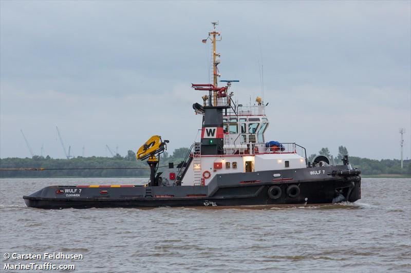 wulf7 (Tug) - IMO 9183075, MMSI 211626110, Call Sign DFJP under the flag of Germany