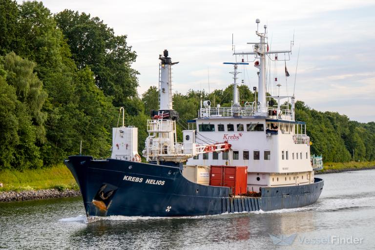 krebs helios (Buoy/Lighthouse Vessel) - IMO 6818617, MMSI 211638130, Call Sign DJFO2 under the flag of Germany