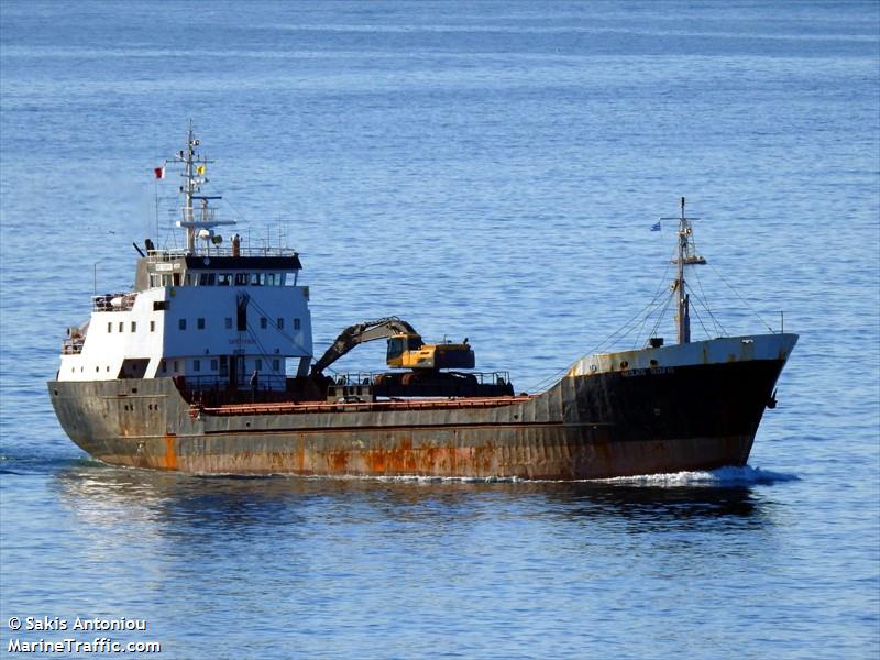 nikolaos skoufas (General Cargo Ship) - IMO 7636987, MMSI 214182727, Call Sign ER2727 under the flag of Moldova