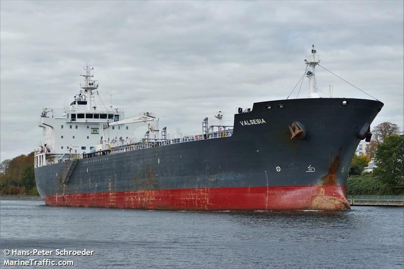valsesia (Chemical/Oil Products Tanker) - IMO 9385178, MMSI 215063000, Call Sign 9HA4940 under the flag of Malta