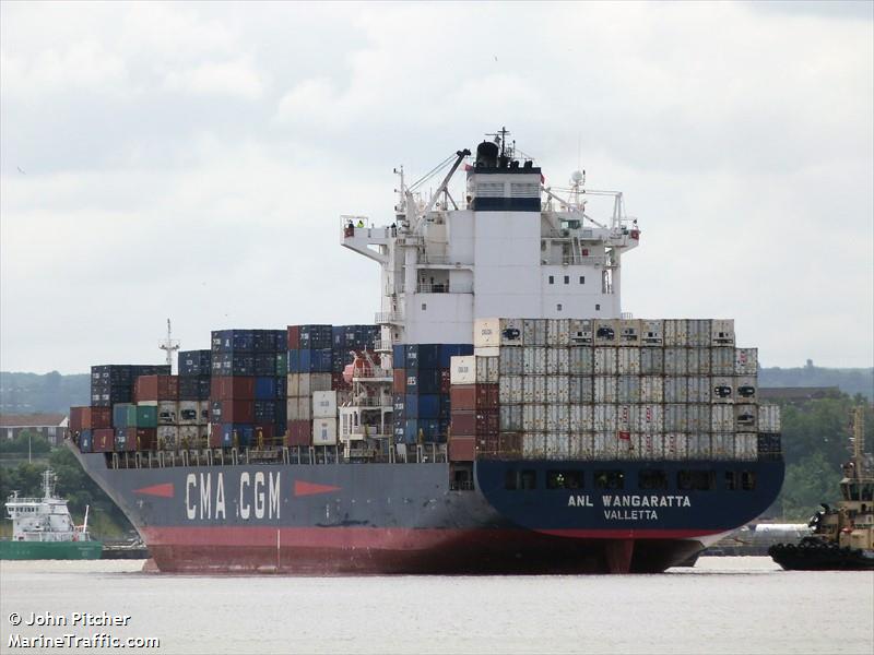 anl wangaratta (Container Ship) - IMO 9334167, MMSI 215167000, Call Sign 9HA4991 under the flag of Malta