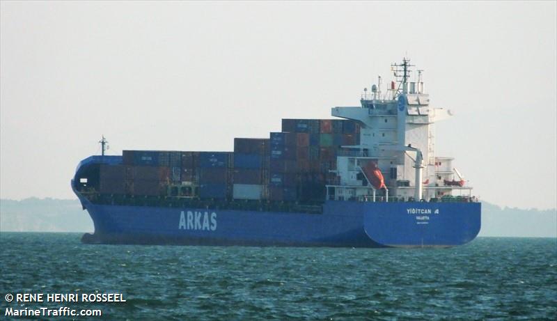 yigitcan a (Container Ship) - IMO 9238076, MMSI 215424000, Call Sign 9HA5108 under the flag of Malta