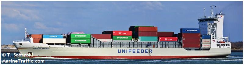 henneke rambow (Container Ship) - IMO 9354430, MMSI 218044000, Call Sign DDVQ2 under the flag of Germany