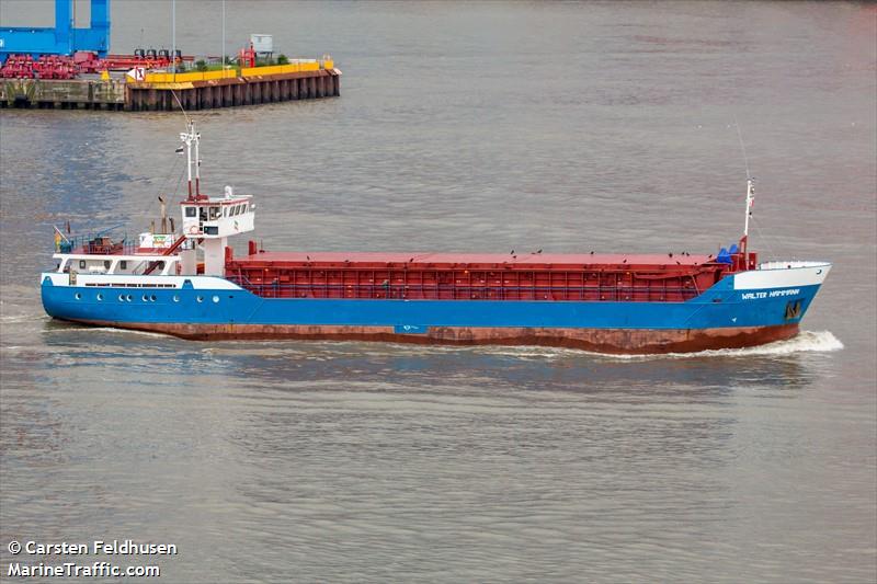 walter hammann (General Cargo Ship) - IMO 8714841, MMSI 218728000, Call Sign DFVT under the flag of Germany