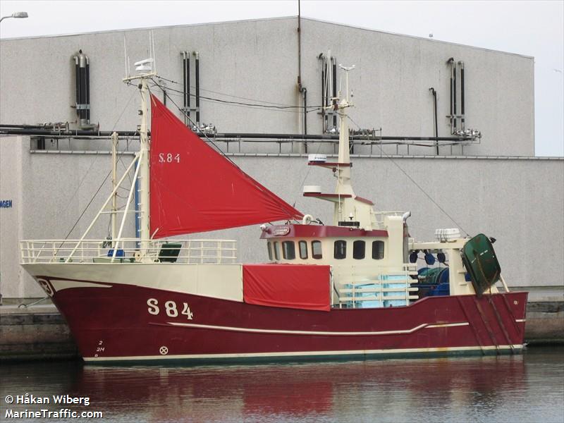 hanne (Fishing vessel) - IMO , MMSI 219004128, Call Sign OU7604 under the flag of Denmark