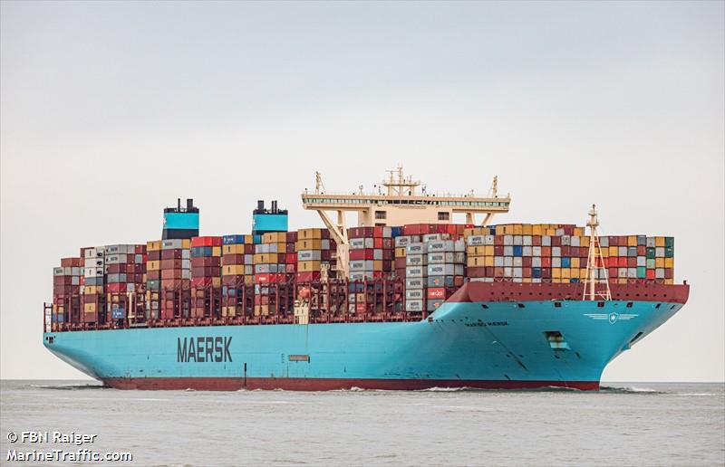 maribo maersk (Container Ship) - IMO 9619969, MMSI 219019094, Call Sign OWJJ2 under the flag of Denmark
