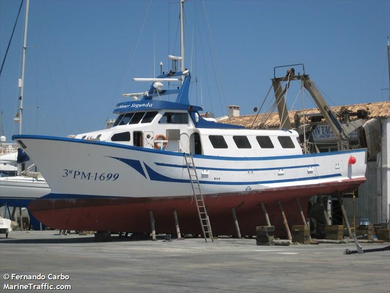 antonia munar segon (Fishing vessel) - IMO , MMSI 224068490, Call Sign EA3888 under the flag of Spain