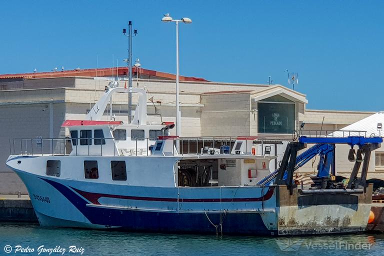 isabel y andres (Fishing vessel) - IMO , MMSI 224088940, Call Sign EA2246 under the flag of Spain