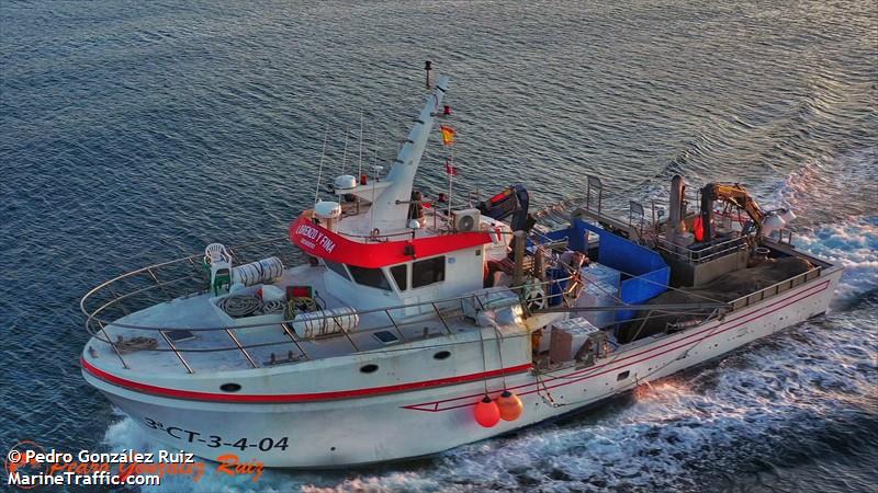 lorenzo y fina (Fishing vessel) - IMO , MMSI 224151990, Call Sign EA under the flag of Spain