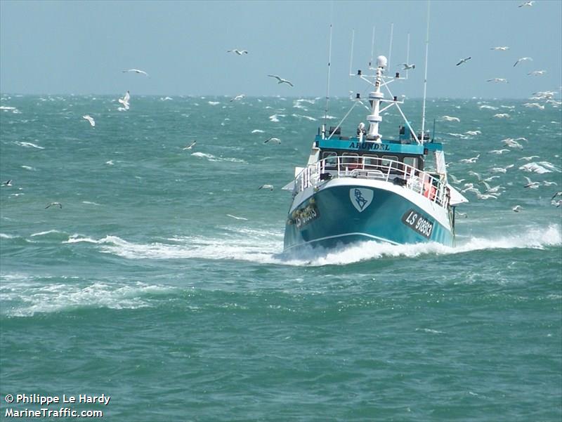 fv arundel (Fishing vessel) - IMO , MMSI 228209700, Call Sign FMDJ under the flag of France