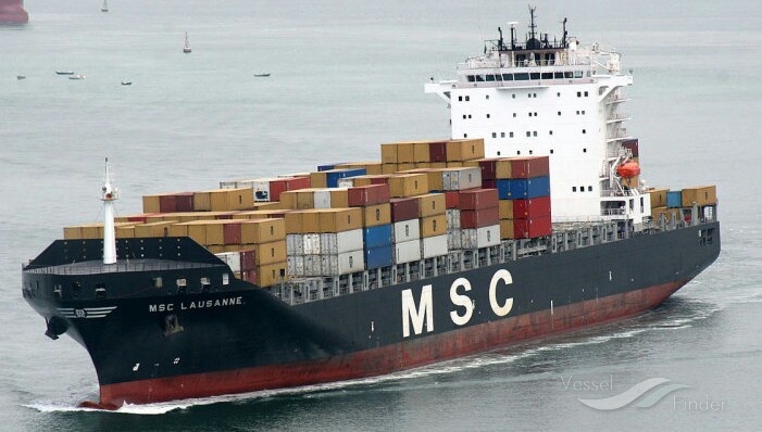 msc lausanne (Container Ship) - IMO 9320398, MMSI 229384000, Call Sign 9HA3289 under the flag of Malta