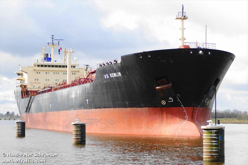 vs remlin (Oil Products Tanker) - IMO 9252307, MMSI 232026709, Call Sign MGYO8 under the flag of United Kingdom (UK)
