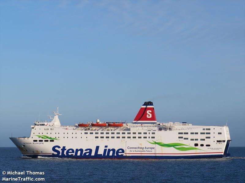 stena europe (Passenger/Ro-Ro Cargo Ship) - IMO 7901760, MMSI 235004539, Call Sign VSTA3 under the flag of United Kingdom (UK)