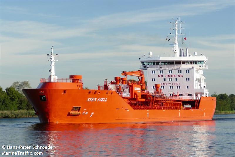 sten fjell (Chemical/Oil Products Tanker) - IMO 9460241, MMSI 236522000, Call Sign ZDJF5 under the flag of Gibraltar