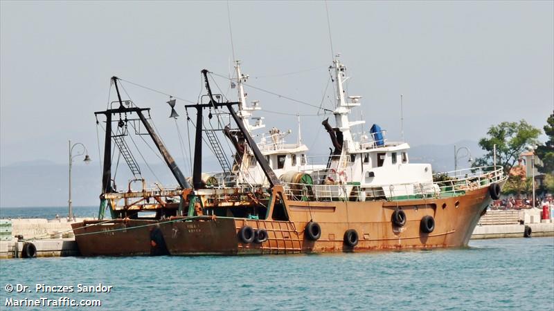 riba-t (Fishing vessel) - IMO , MMSI 238563210, Call Sign 9A4819 under the flag of Croatia