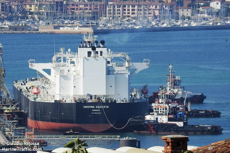minerva kallisto (Crude Oil Tanker) - IMO 9853008, MMSI 241689000, Call Sign SVDG4 under the flag of Greece