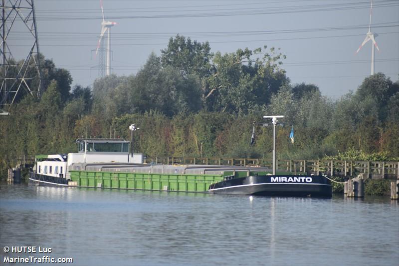 miranto (Cargo ship) - IMO , MMSI 244060677, Call Sign PD4575 under the flag of Netherlands