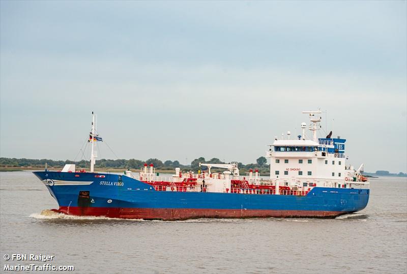 stella virgo (Chemical/Oil Products Tanker) - IMO 9265249, MMSI 244267000, Call Sign PHKQ under the flag of Netherlands