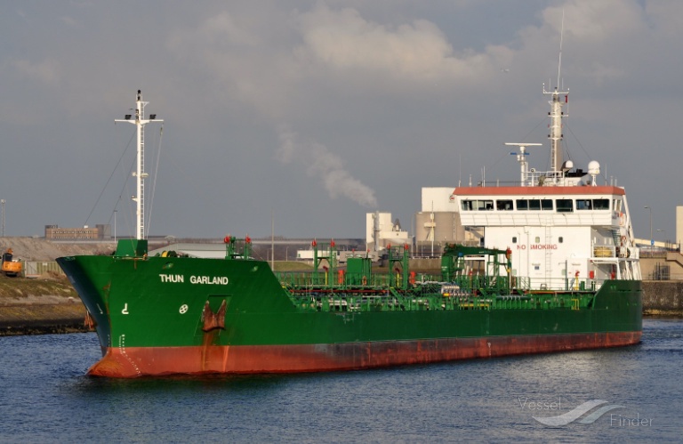 thun garland (Chemical/Oil Products Tanker) - IMO 9393345, MMSI 244678000, Call Sign PBLW under the flag of Netherlands