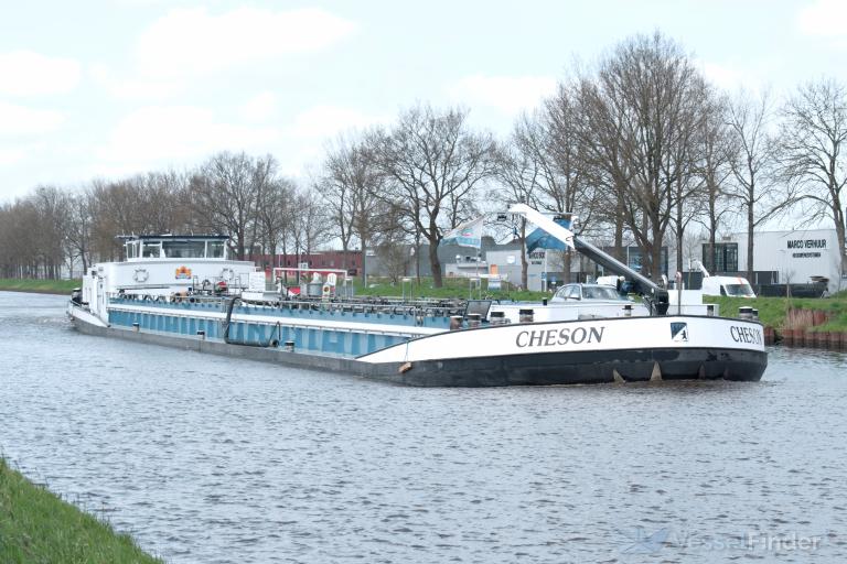 cheson (Tanker) - IMO , MMSI 244700574, Call Sign PE7213 under the flag of Netherlands