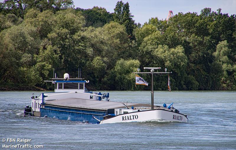 rialto (Cargo ship) - IMO , MMSI 244710892, Call Sign PH5370 under the flag of Netherlands