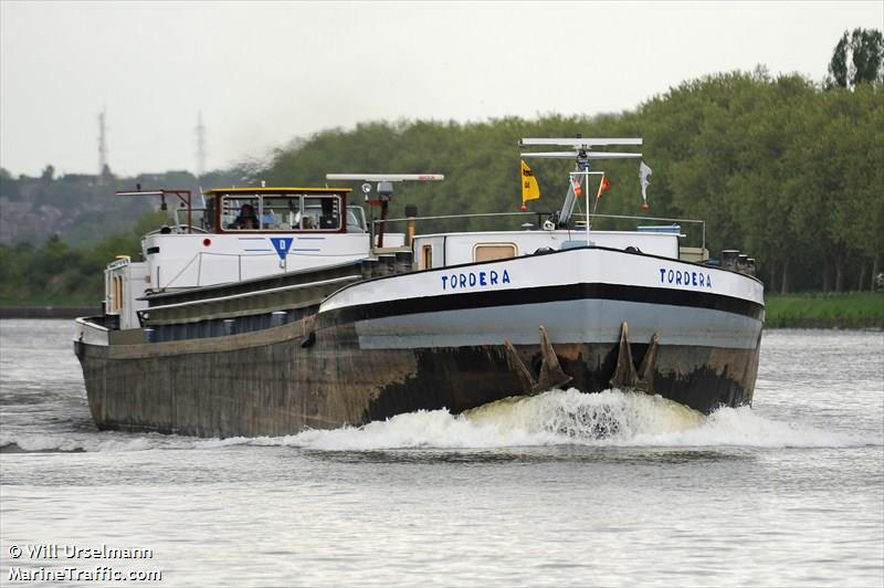 tordera (Cargo ship) - IMO , MMSI 244780624 under the flag of Netherlands