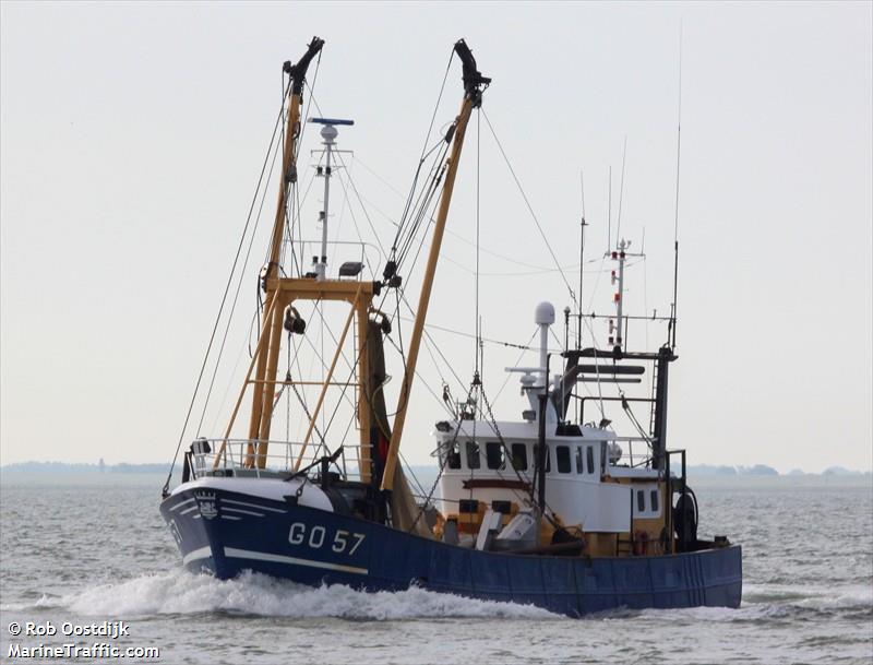 zk147 de kim (Fishing vessel) - IMO , MMSI 245445000, Call Sign PFDS under the flag of Netherlands