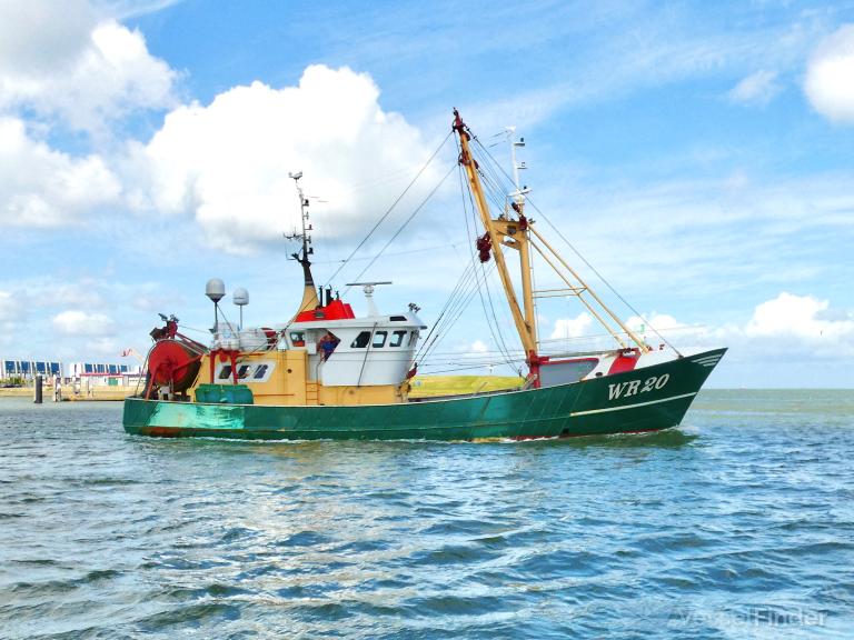 wr20 elisabeth (Fishing Vessel) - IMO 8509507, MMSI 245633000, Call Sign PFJY under the flag of Netherlands