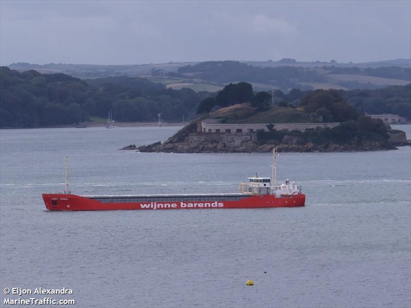 lady anna (General Cargo Ship) - IMO 9624811, MMSI 246838000, Call Sign PCND under the flag of Netherlands