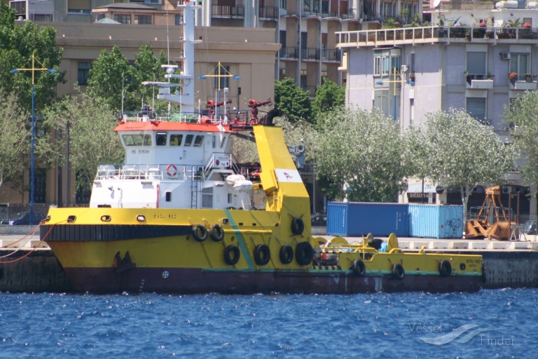 ievoli red (Offshore Tug/Supply Ship) - IMO 9249764, MMSI 247047500, Call Sign IZEZ under the flag of Italy