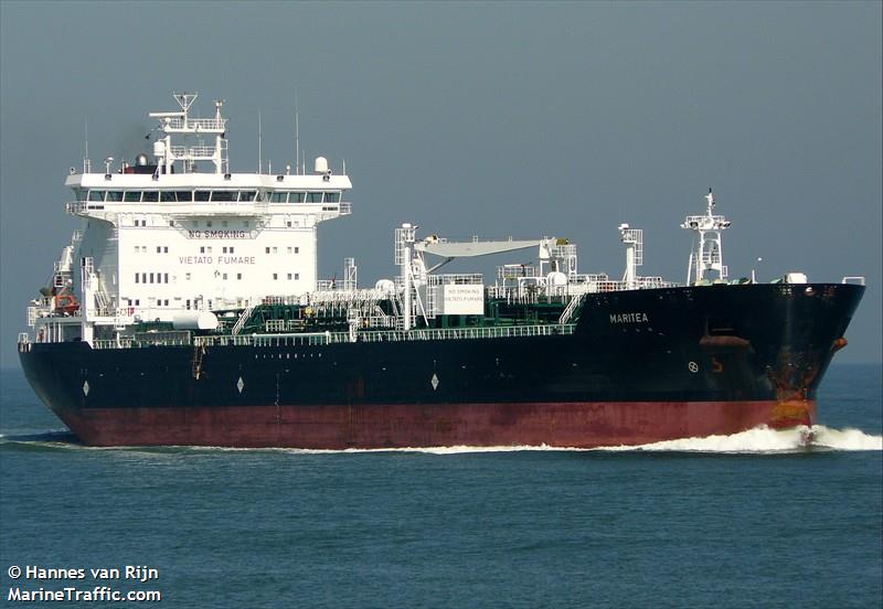 maritea (Chemical/Oil Products Tanker) - IMO 9210919, MMSI 247062400, Call Sign IBTU under the flag of Italy