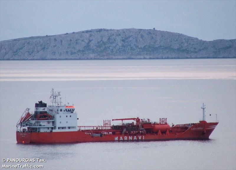 luca ievoli (Chemical/Oil Products Tanker) - IMO 9250086, MMSI 247069600, Call Sign IBFD under the flag of Italy