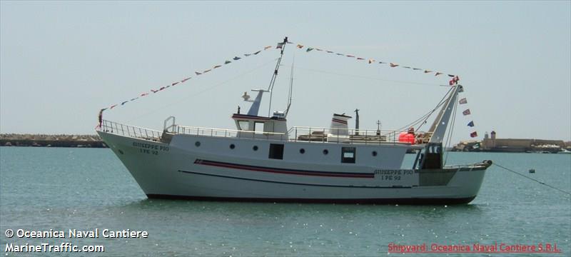 giuseppe pio (Fishing vessel) - IMO , MMSI 247147720, Call Sign IRYP under the flag of Italy