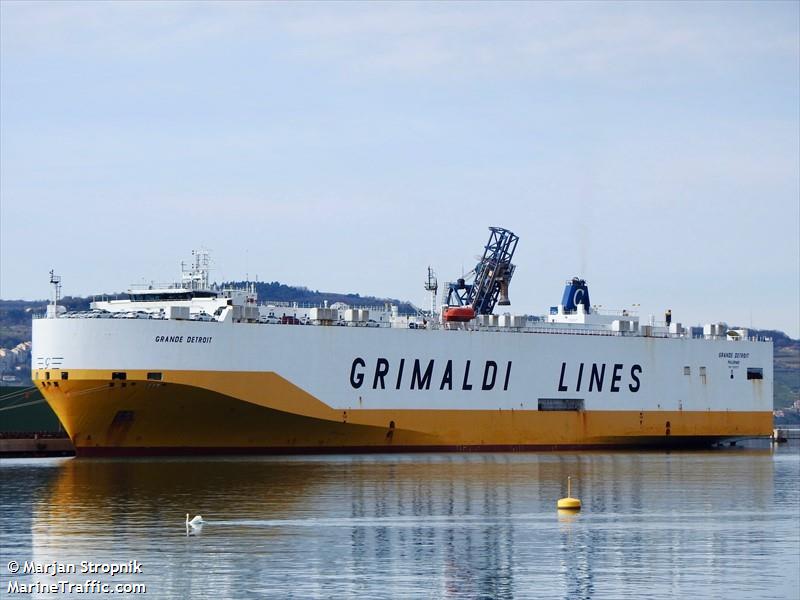 grande detroit (Vehicles Carrier) - IMO 9293272, MMSI 247186300, Call Sign ICCK under the flag of Italy