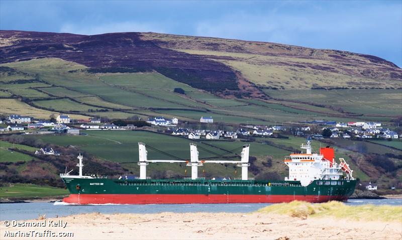 matteo br (General Cargo Ship) - IMO 9556844, MMSI 247381900, Call Sign IBWI under the flag of Italy