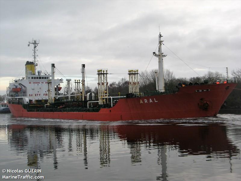 aral (Chemical/Oil Products Tanker) - IMO 8125454, MMSI 248693000, Call Sign 9HOE6 under the flag of Malta