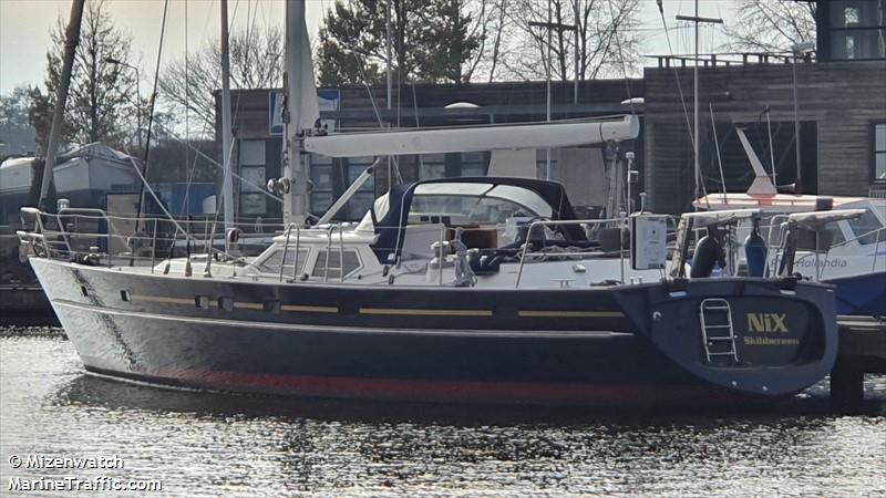 nix (Pleasure craft) - IMO , MMSI 250006103, Call Sign EIXM4 under the flag of Ireland