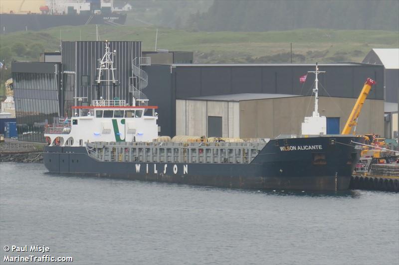 wilson alicante (General Cargo Ship) - IMO 9507374, MMSI 253738000, Call Sign LXWE under the flag of Luxembourg