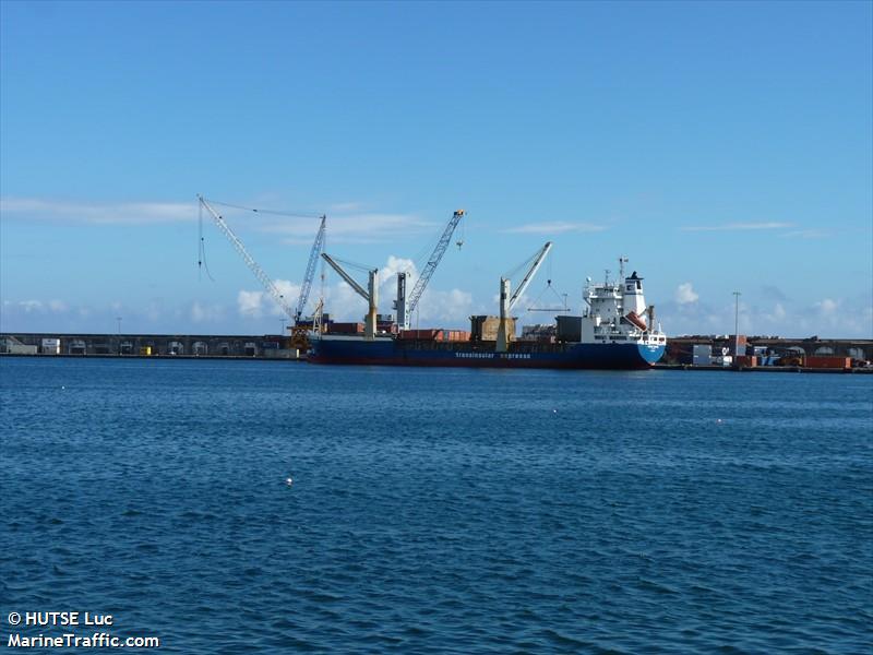 monte brasil (Container Ship) - IMO 9083055, MMSI 255806010, Call Sign CSEM under the flag of Madeira