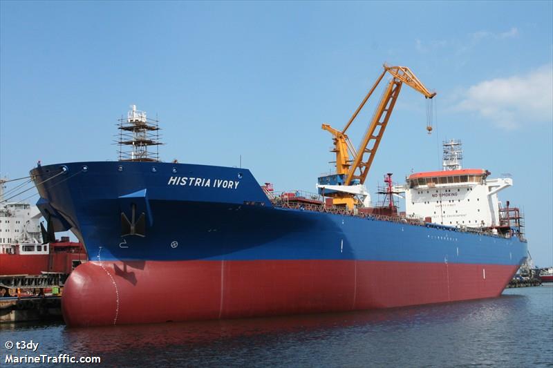 histria ivory (Chemical/Oil Products Tanker) - IMO 9356244, MMSI 256286000, Call Sign 9HQK8 under the flag of Malta