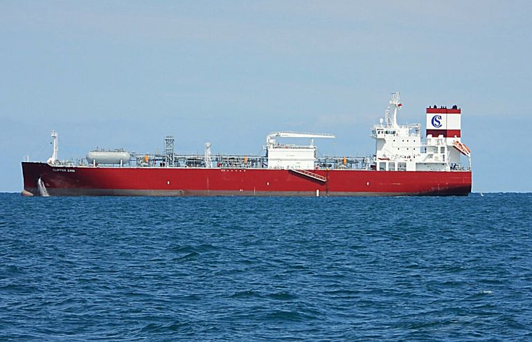 clipper eris (LPG Tanker) - IMO 9834727, MMSI 257083750, Call Sign LAFN8 under the flag of Norway