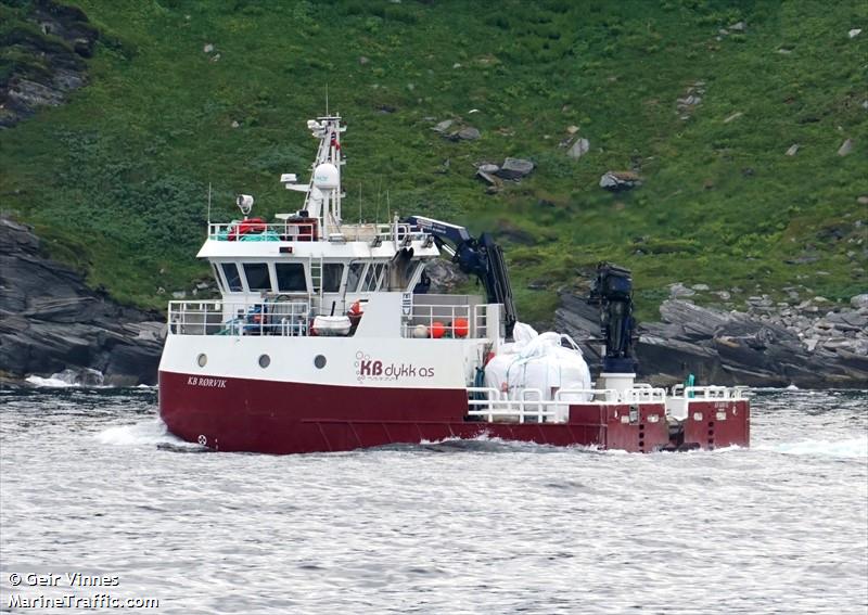 aqs roervik (Dredging or UW ops) - IMO , MMSI 257801700, Call Sign LG9413 under the flag of Norway