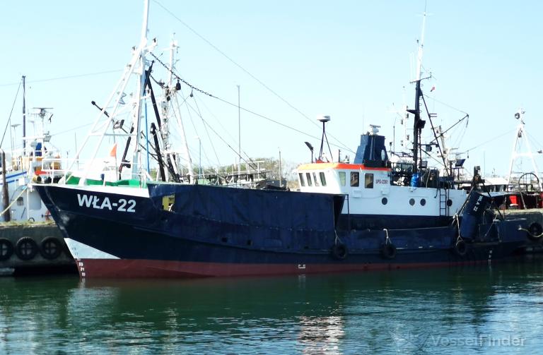 wla-22 (Fishing vessel) - IMO , MMSI 261006140, Call Sign SPG2261 under the flag of Poland